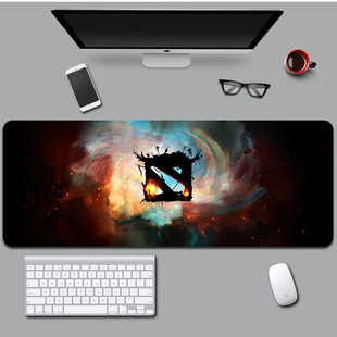 Knife Tower DOTA game competitive computer mouse pad personality large thick lock edge Internet cafe study table pad wholesale