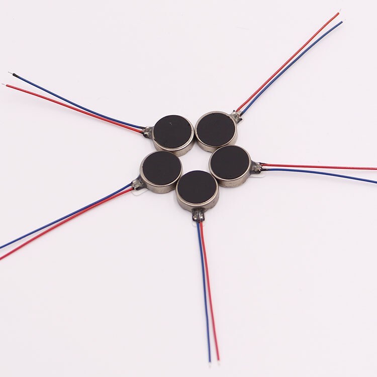 1027 Back Best Mobile Phone Vibrator Flat Motor Massager Button Micro Vibrator DC Motor