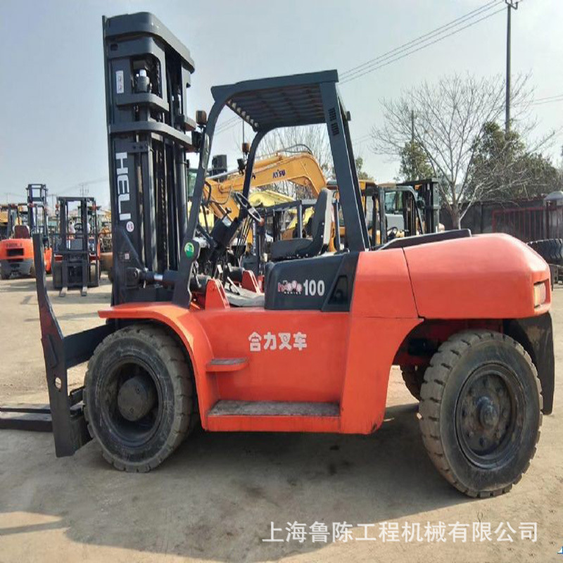 出售9成新二手合力10吨12吨叉车 燃油叉车 质保一年全国包送