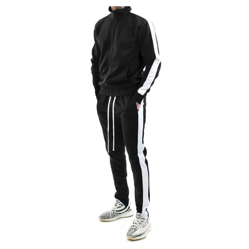 Men's Solid Color Pants Sets Hoodie Men's Clothing display picture 6