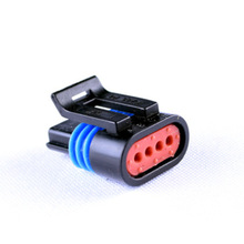 摩托車電噴連接器 四孔電纜絕緣護套12162188 12162189 12162833