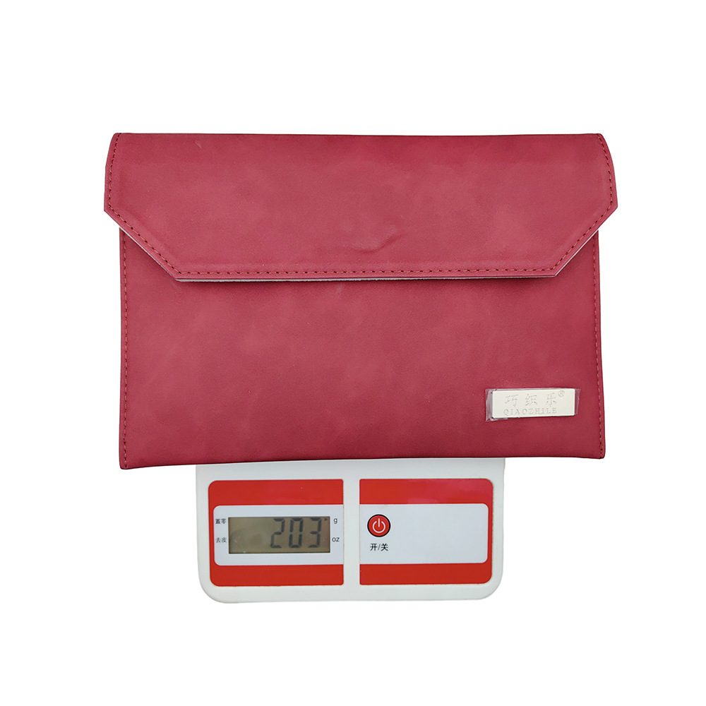 Herramientas de tejido nuevo color abedul madera sintética suéter aguja desmontable aguja de anillo un conjunto de 10 bolsas PU