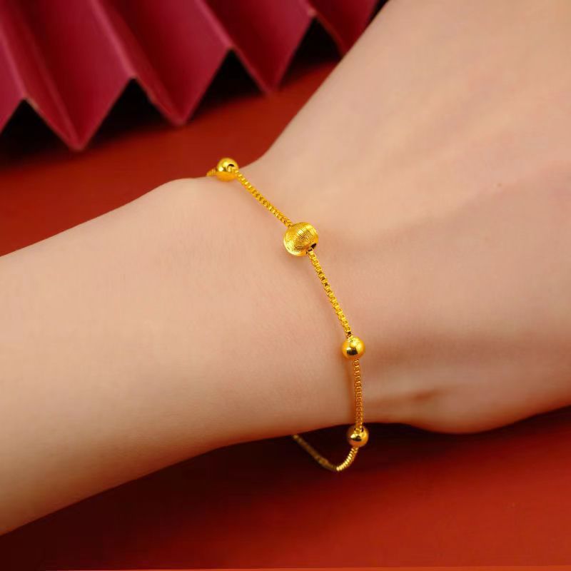 New Cat's Eye Transfer Bead Bracelet Zhoujia Same Good Luck Bracelet Women's Bracelet Live Supply_voghion.com