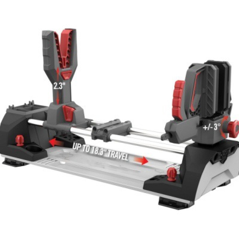 Workstation Travel Range up to 18.3inch Mm, Quick-Adjustable One-Hand Clamp, Anti-Wear and Molded Fit