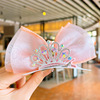 Children's cute hairgrip with bow for princess, hair accessory