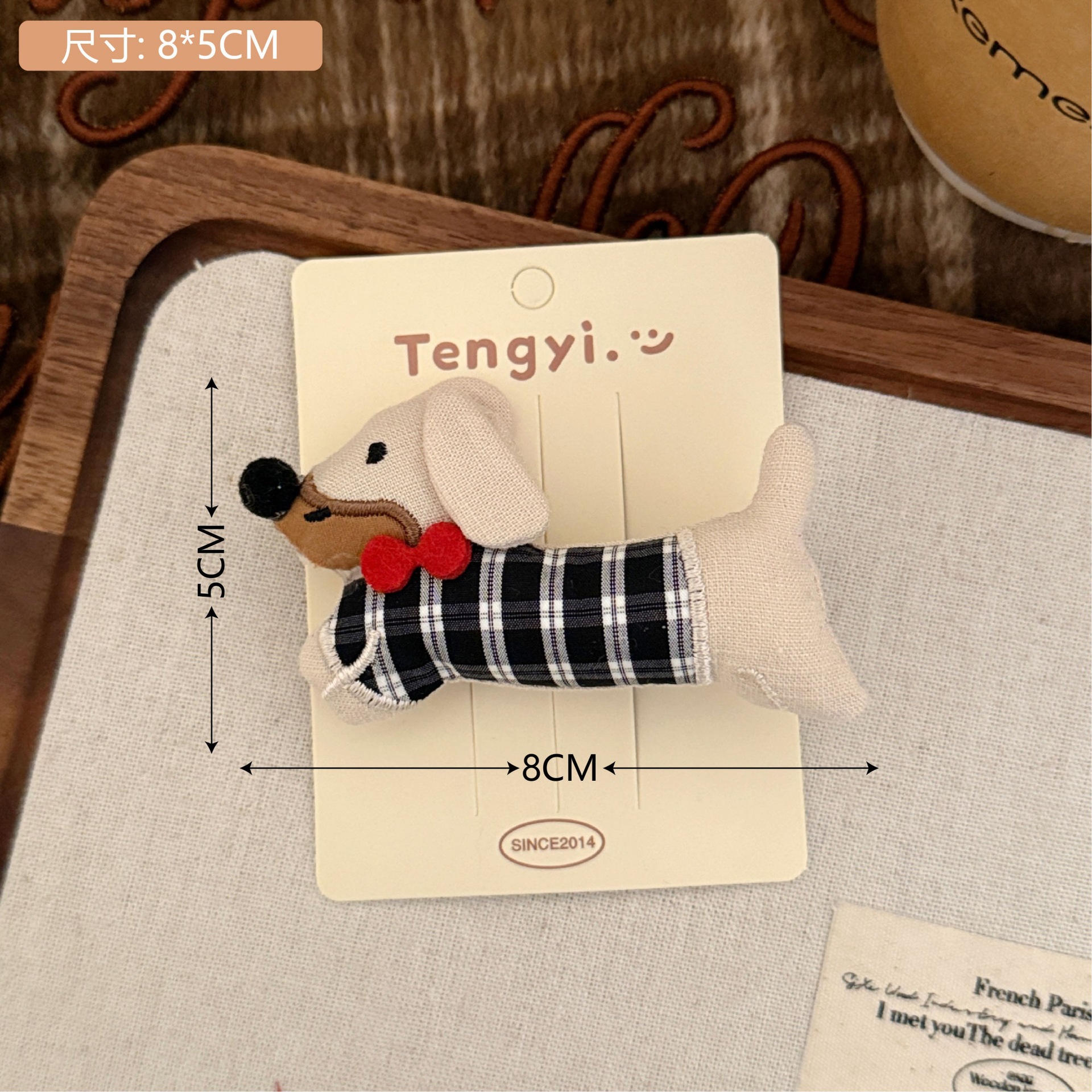 Tengyi original lindo muñeca de dibujos animados clip para el cabello primavera y verano clip para el mar clip para niños accesorios versátiles