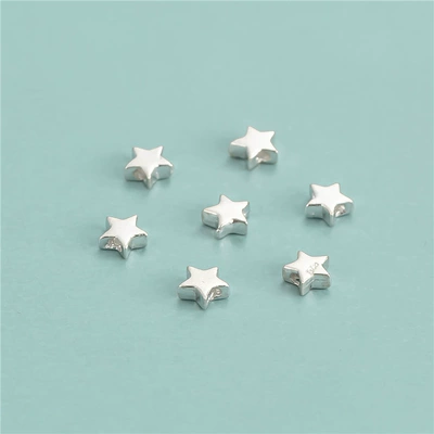 Zərgərlik ara hissələri Bead Accessories Mini Star Beads