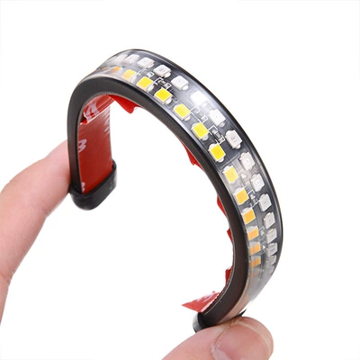 Brake light two-color driving light turn signal