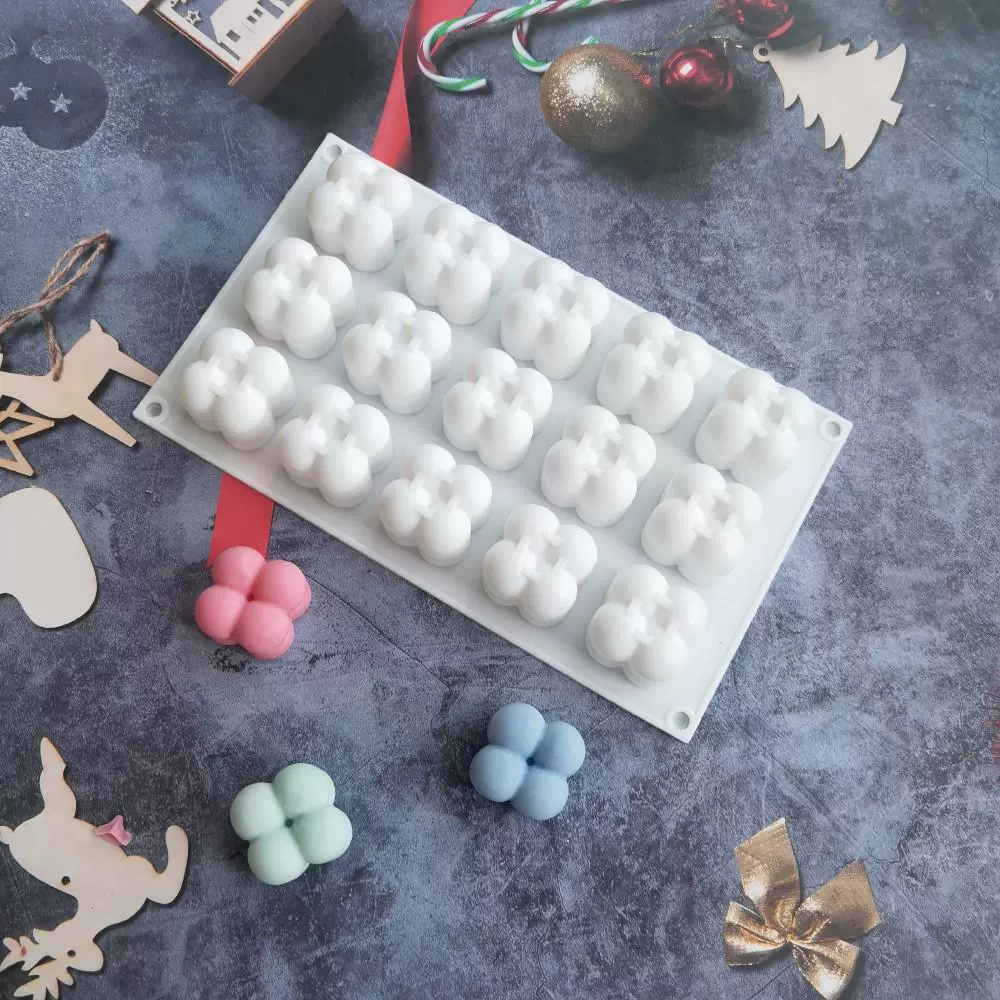Acrylic Rubik's cube, compact silicone mold, ice cream