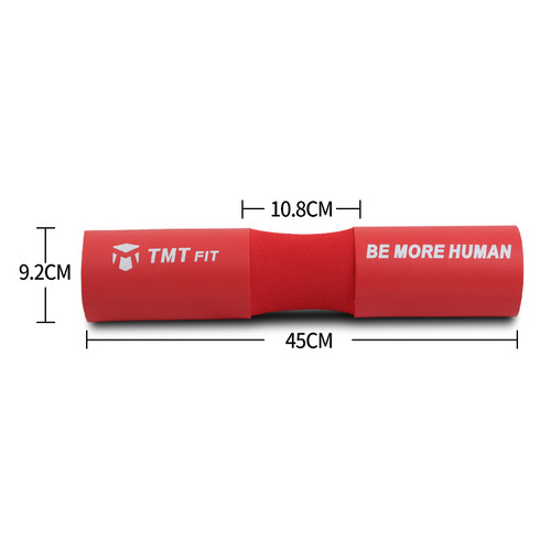TMT fitness squat neck barbell sleeve shoulder pad weightlifting neck barbell pad hip bridge sponge protective gear neck protector