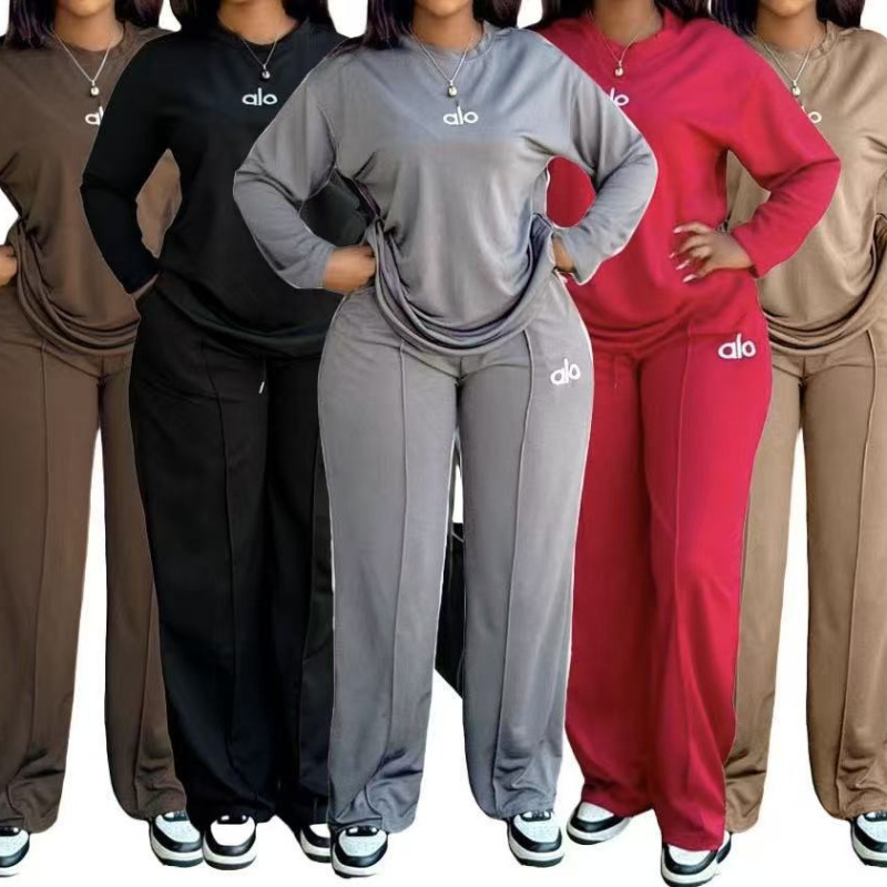 2025 European and American Women's Clothing New Cross-Border Autumn and Winter Fashion Casual Versatile Suit 2025 Early Autumn Suit Women's Clothing