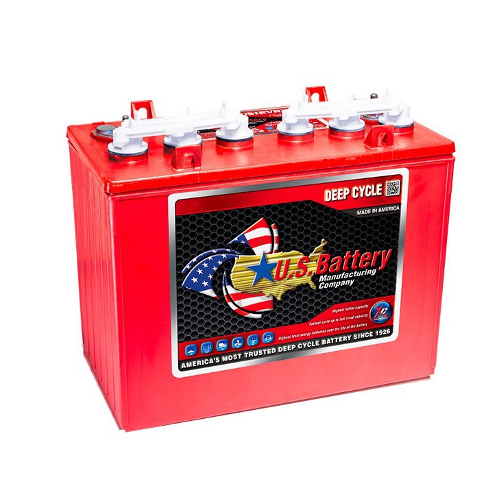 US蓄电池 US 2000 AGM 6V 210AH 高尔夫球车 洗地机 升降机电池