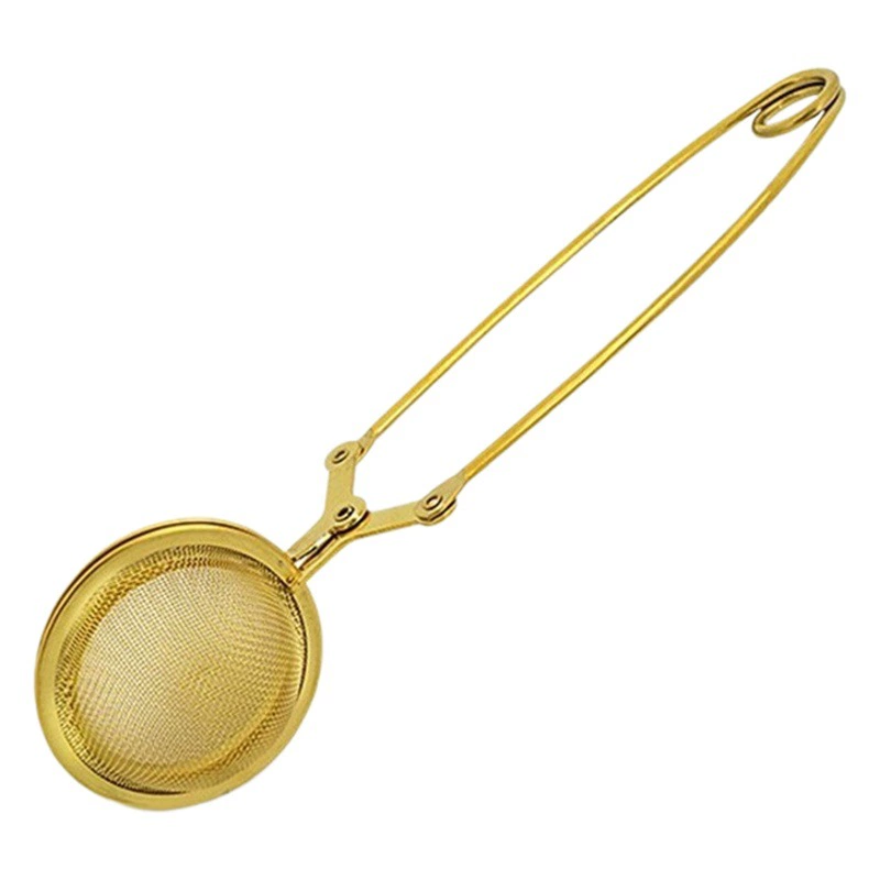304 сетка из нержавеющей стали чайный шарик бытовая Ручка Круглый фильтр для чая фильтр для приправ остатки легко сделать чайный шарик