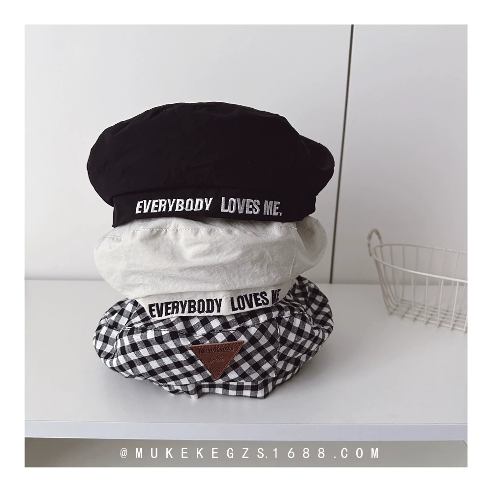 Японский стиль детский берет летний новый летний сушеный шапка