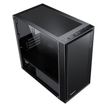 适用先马(SAMA) 平头哥M2 电脑机箱台式机matx机箱玻璃侧透黑色
