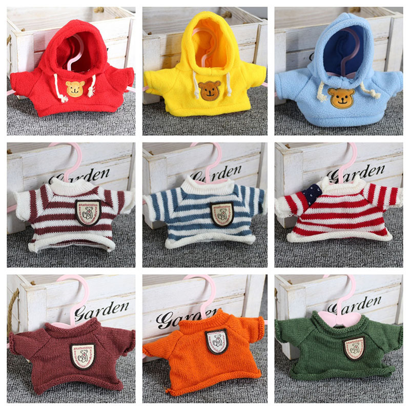 20cm Teddy Bear Clothes Doll 30cm Bear Doll Replacement Sweater Sweatshirt Accessories Dress up Stuffed Toy