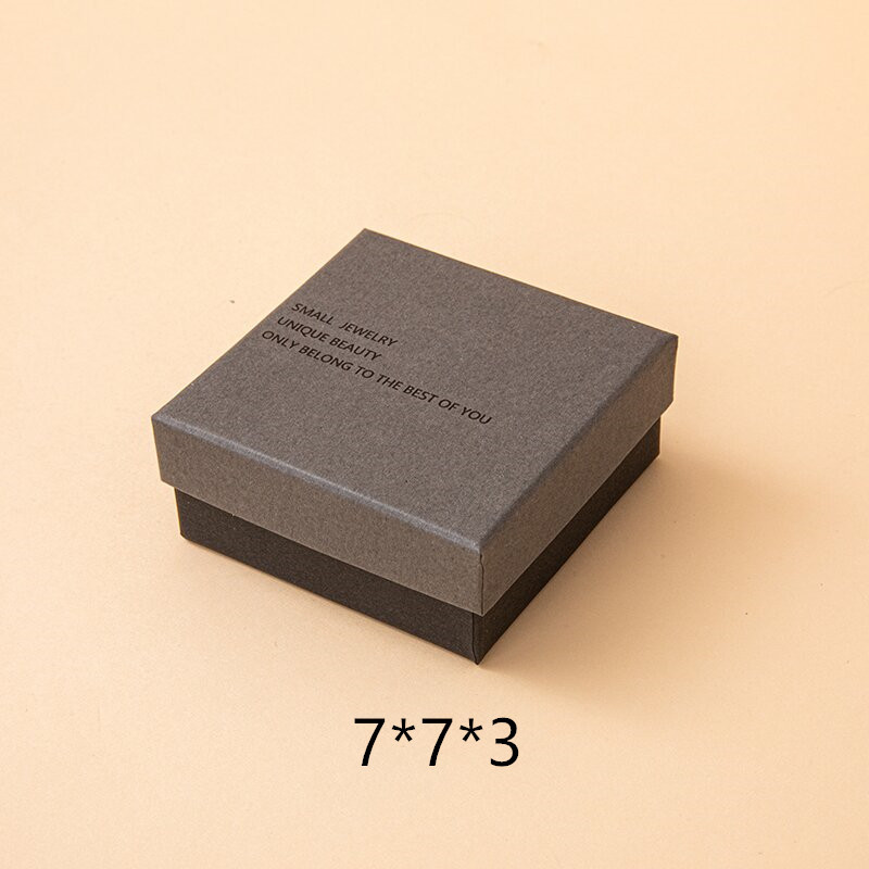 Fabricante en stock Luz de lujo gris negro joyería caja de joyería collar pendientes anillo pendientes pulsera caja de joyería