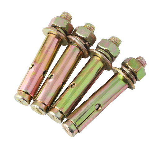 Manufacturer wholesales national standard expansion bolts, color-plated zinc pull-out screws, M6M8M10M12M14-M20 expansion screws
