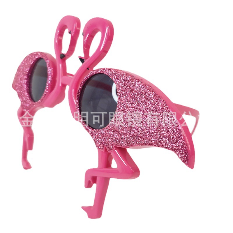 Gafas de Fiesta con Diseño de Flamenco de ABS para Playa y Verano