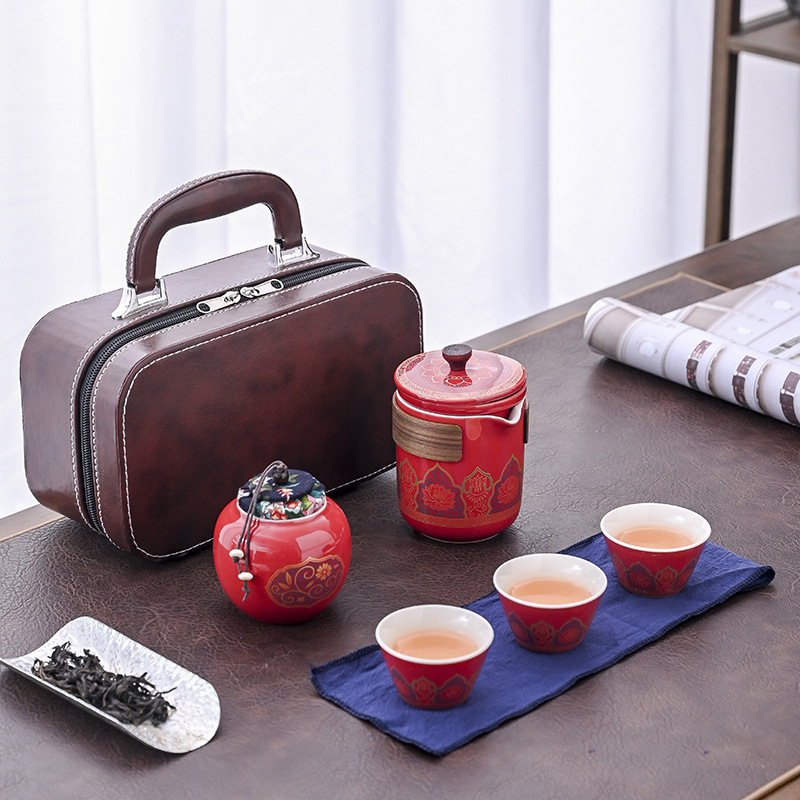 04 가죽 폭발 우아한 빨강