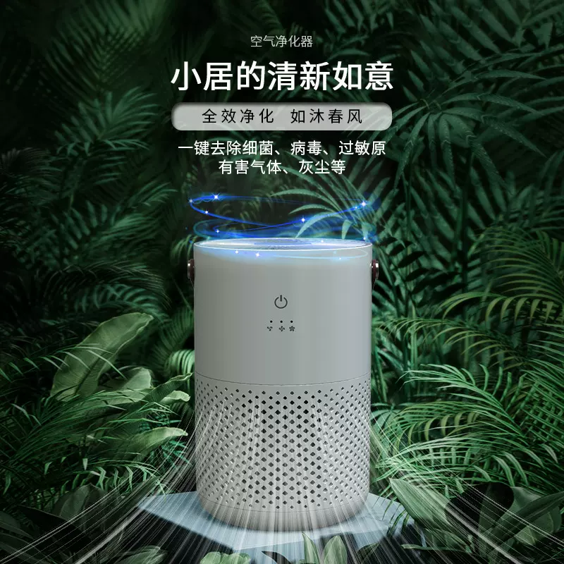 香薰机usb便携式桌面空气净化器电器新款香薰跨境家电直播过滤器