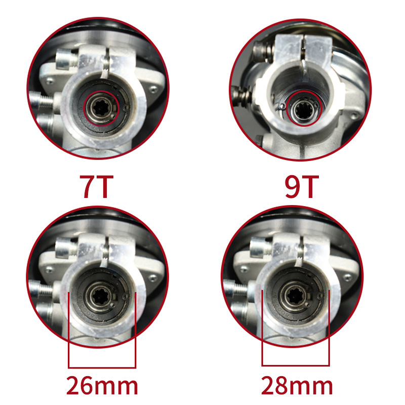 Soil Loosening Wheel Lawn Mower Accessories Hoeing Wheel Trenching Oblique Knife Wheel Lawn Mower Head Assembly Hardware Tool Accessories