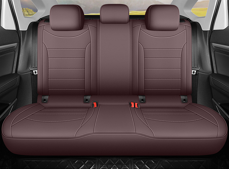 Suitable for 19-25 Volkswagen Tuyue Special Car Perforated Leather Car Seat Cushion Fully Surrounded Seat Cover for All Seasons