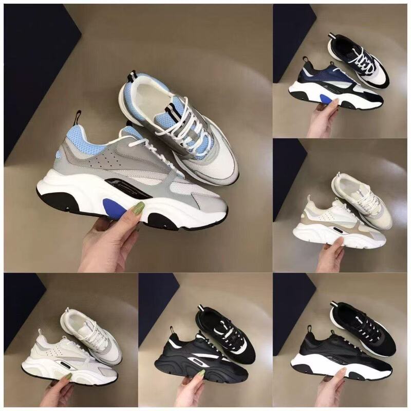 2025 European Station New B22 Mesh Lace-Up Shock-Absorbing Anti-Slip Lightweight Low-Top Casual Sports Shoes for Men and Women Outdoors