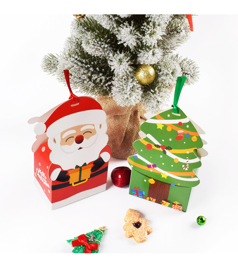 Weihnachtsbaum-weihnachtsmann-papier-party-geschenk Artikel display picture 2