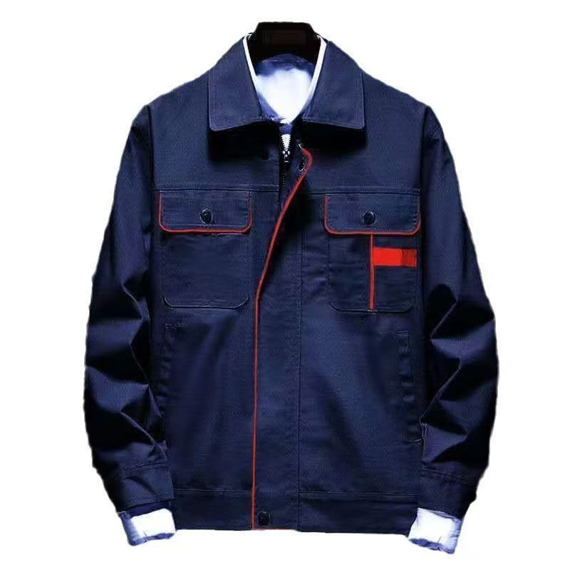 男性と女性のための長袖作業員作業服スーツ、快適な耐摩耗性装飾自動車修理作業服、労働保護服、春と秋の作業服|undefined