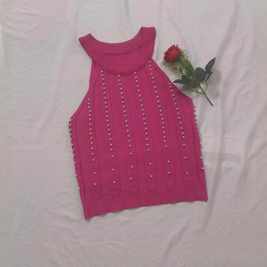 Summer New Style Pure Desire Sweet Sexy Sexy Short Halterneck Unique Chic Tube Top Camisole Sleeve Top for Women