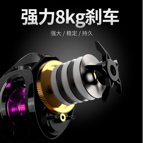 Linhu AM micro-object water droplet wheel, long-range anti-explosion line sub-wheel fly fishing wheel, fishing wheel fish wheel water droplet wheel wholesale
