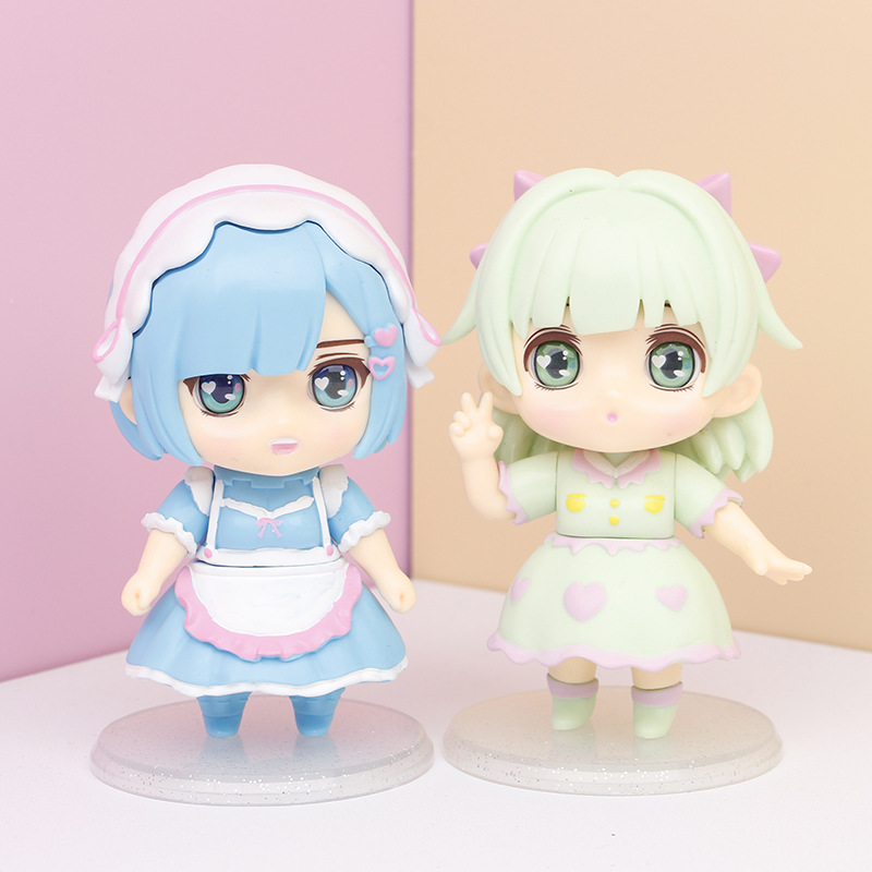 Godzilla de tres cabezas dragón mecánico Godzilla muñeca modelo micro paisaje