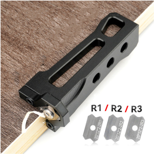 New woodworking blade edge planer edge sealing arc trimming manual planer wood chamfering rounded corner scraping burrs
