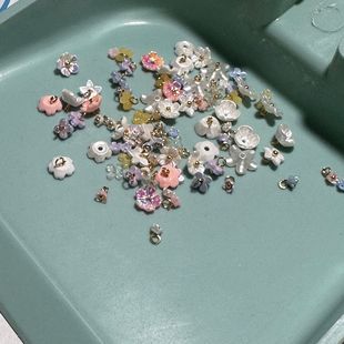 18k��ɫ��������ɫ�����֬С������DIY�@����Ʒ