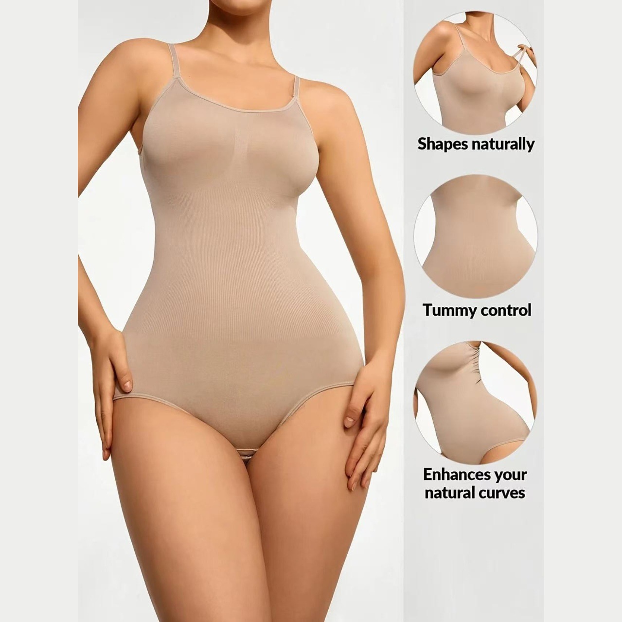 Europa y los Estados Unidos después del parto de gran tamaño, caderas sin costuras, camisa de mujer, cinturón, cinturón, abdomen, camisa de cuerpo image 2