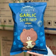 韓国輸入 FINUTE エビチップス 青陽チリマヨネーズ風味 ブラックペッパー エビ風味 ポテトチップス 特大スナック ギフトパック