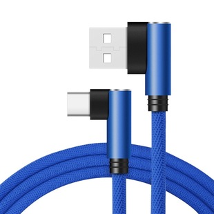 Кабель для передачи данных Double Elbow TypeC Быстрая зарядка TPYEC для Huawei Samsung VIVO Xiaomi iphone15 кабель для передачи данных