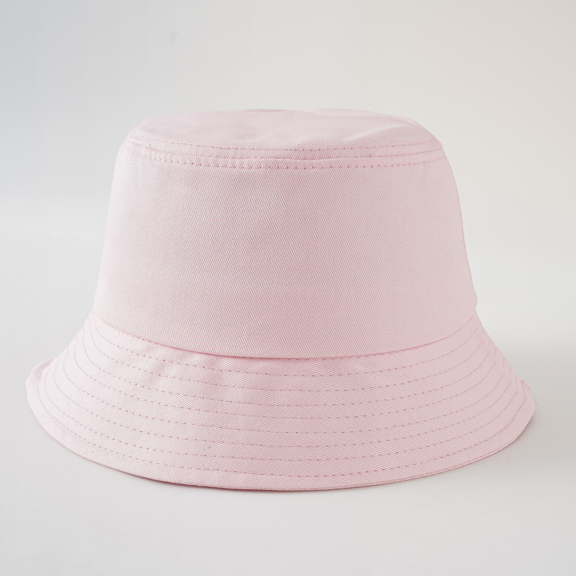Primavera y verano nuevo sombrero de pescador simple color sólido estilo coreano sombrero para el sol plegable hombres y mujeres pueden usar sombrero de lavabo