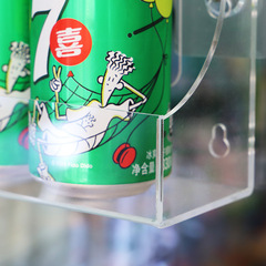 亞克力展示架冰箱吸盤掛架保鮮櫃飲料拆裝收納盒子置物透明展示架