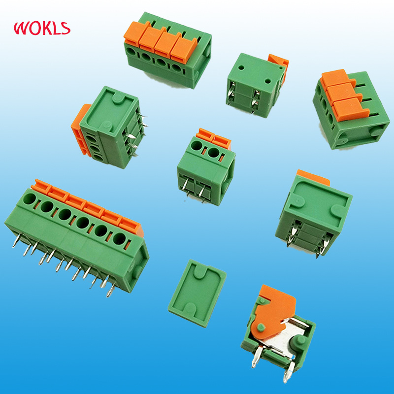 弹簧PCB接线端子DG142R KF142R 5.08mm FFKDS/H1接插件连接器凤凰