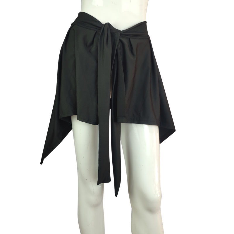 2026 Cross-Border Shopee Sports Yoga Short Skirt with Straps, One-Piece Skirt with Hip-Covering Wrap, Ballet Dance Skirt, Yoga Skirt