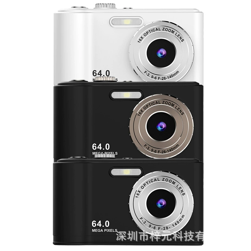 Small digital CCTV camera for students, toy, 16x, 2.8 inch