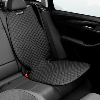 Children's Car Safety Seat Protection Pad, Anti-Wear Pad, Anti-Pressure Extended Full-Cover Cushion, Thickened Universal Anti-Slip Mat (Seat cushion, seat cover) - black-all-inclusive-11048cm