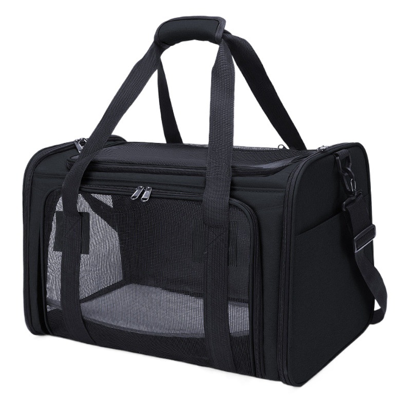 Cat Carrier Bag Is a Portable and Breathable Pet Carrier Bag for Small Dogs and Cats to Carry When Going Out, Suitable for Car Travel and Handheld Use
