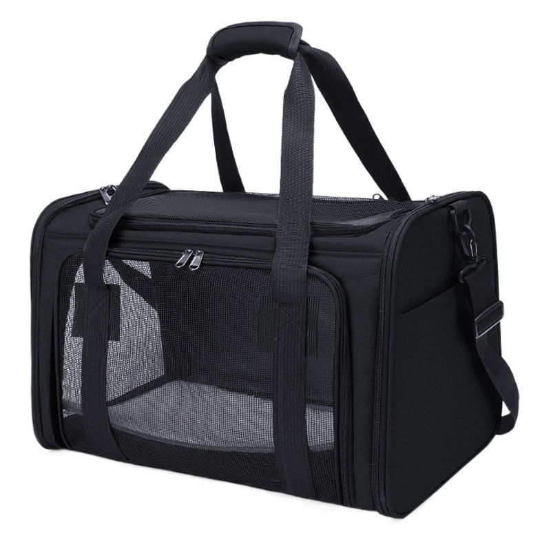 Переноска для кошек — это портативная и дышащая сумка-переноска для мелких собак и кошек, которую можно носить с собой при выходе на прогулку, подходит для путешествий на автомобиле и использования в качестве ручной клади.