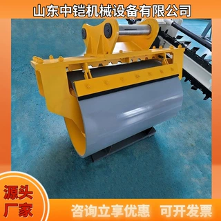山东厂家挖机液压辊  斜坡修复振动压实机  挖机滚筒夯