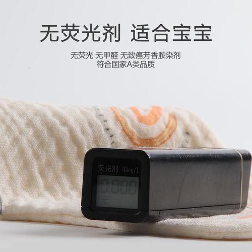 Baby gauze bib pure cotton type A saliva towel baby supplies newborn bib 6-layer baby anti-vomiting milk towel