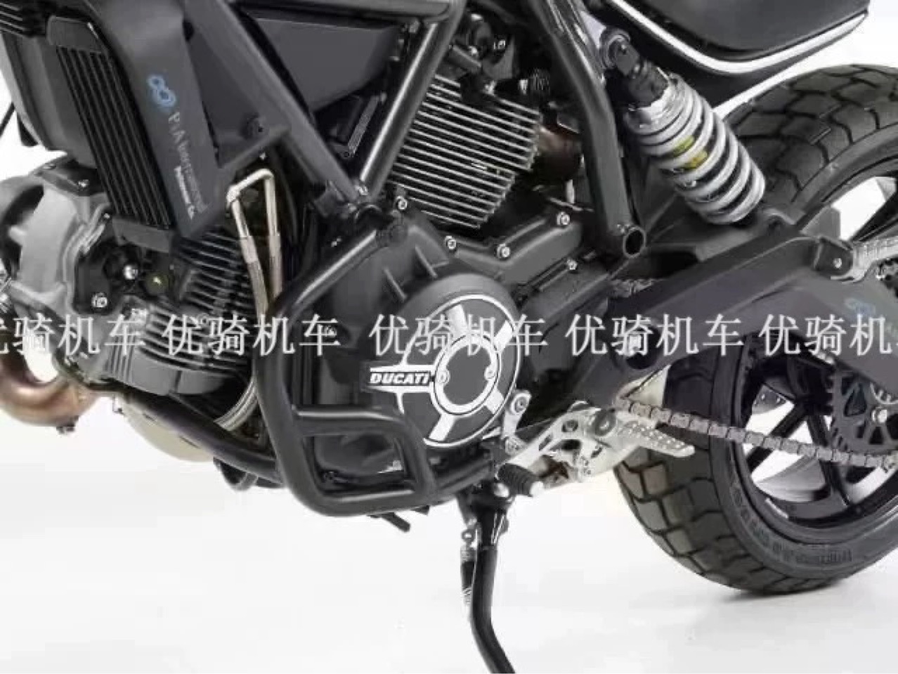 Suitable for Ducati SCRAMBLER free 800 modified engine guard bar body anti-drop bar