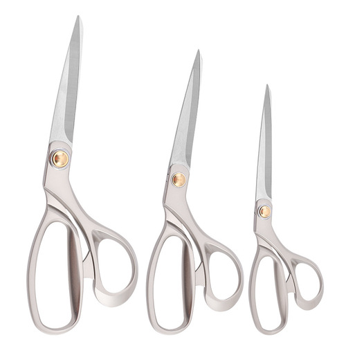 Wholesale stainless steel household tailor scissors zinc alloy tailor scissors sewing craft clothing handmade large scissors